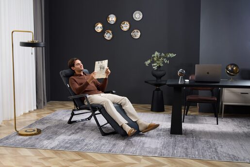 Medics Care Bliss Core M6 Sklopiva Masažna Stolica (Crna)