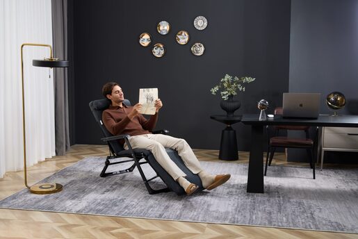 Medics Care Bliss Core M6 Sklopiva Masažna Stolica (Crna)