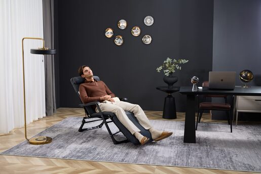 Medics Care Bliss Core M6 Sklopiva Masažna Stolica (Crna)