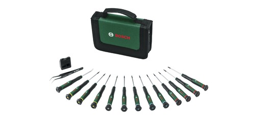 Bosch 15-delni set preciznih odvijača 1600A039J4