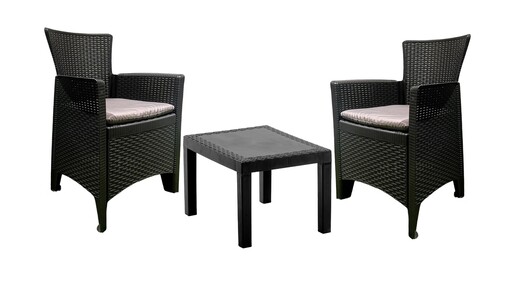 Baštenski set forest antracit