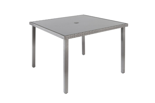 Baštenski sto od ratana – sivi avola