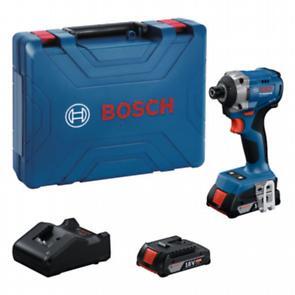 Bosch Professional Akumulatorski udarni odvrtač GDR 18V-215 (2xGBA 18V 2.0Ah; GAL 18V-20; CC) 06019N2022