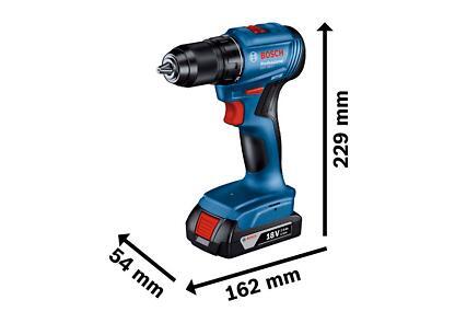 Bosch Professional Kombinovani set GDR 18V-215 + GSR 185-LI (2xGBA 18V 2.0Ah; GAL 18V-20; CC) 06019N2023