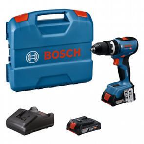 Bosch Professional Akumulatorski udarni odvrtač GSB 18V-65 (2xGBA 18V 2.0Ah, GAL 18V-20, L-kofer) 06019N3100