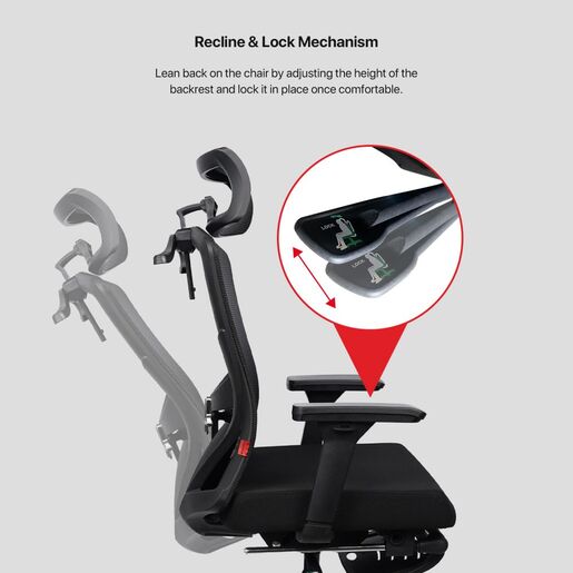 Stolica Office Fantech OC-A259 PRO crna