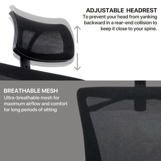 Stolica Office Fantech OC-A258 siva