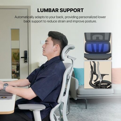 Stolica Office Fantech OC3 Ergonomska crna