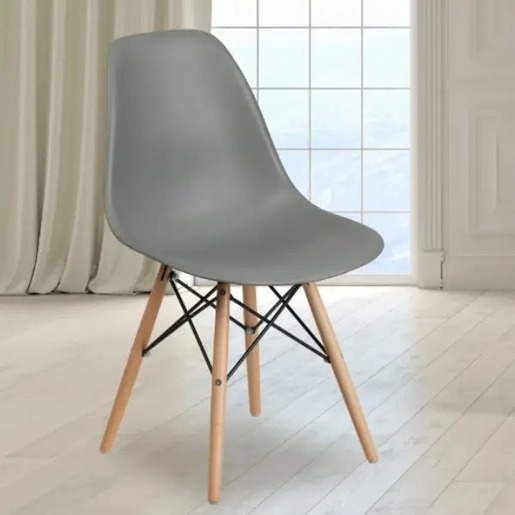 Trpezarijska stolica Aurora - siva 25-KS006