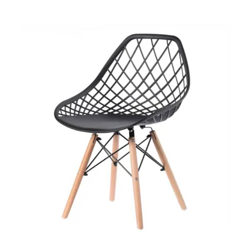 Trpezarijska stolica Skandi - crna 25-KS008