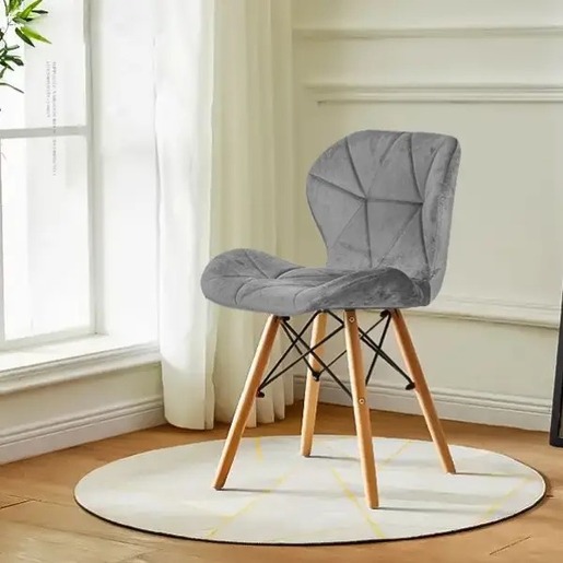 Trpezarijska stolica Freja - siva 25-KS011