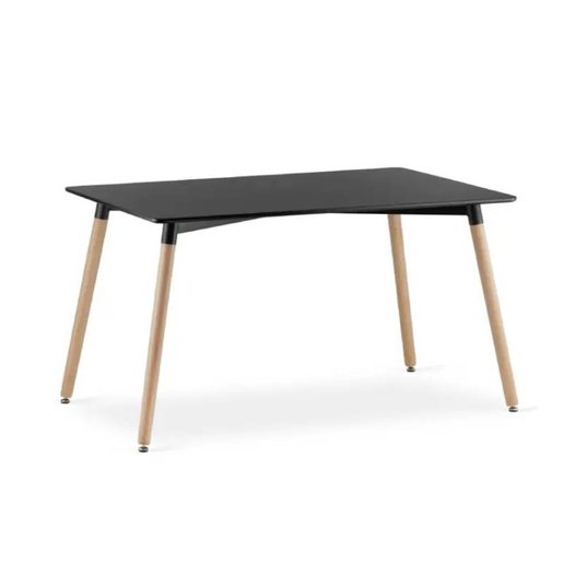 Trpezarijski sto-pravougaoni - crni 120x80cm

 25-KS003