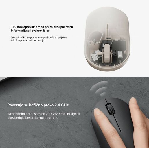 Xiaomi Mi wireless mis Lite 2 crni