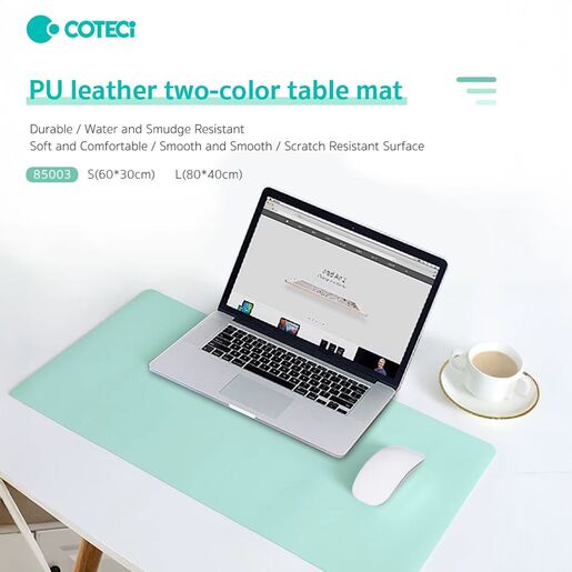 Podloga za mis Coteci L (40 x 80 cm) crno crvena