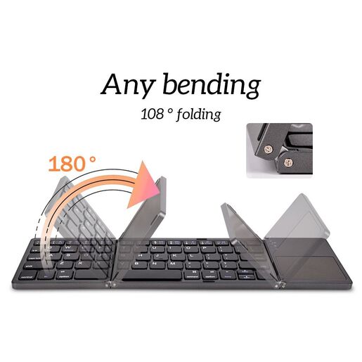 Tastatura Wireless sa touchpadom rasklopiva