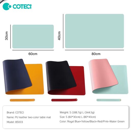 Podloga za mis Coteci L (40 x 80 cm) roze mint