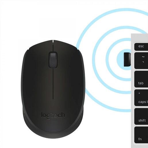 Mis Logitech B170 Wireless crni