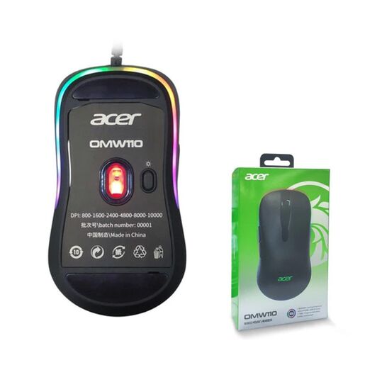 Mis Acer OMW110 crni