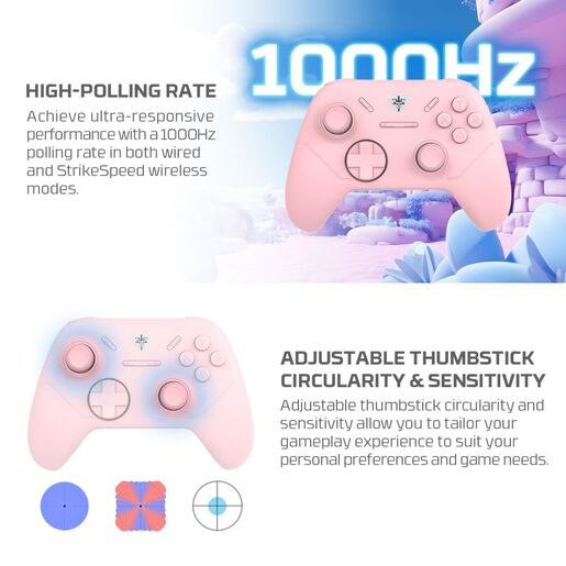 Joypad wireless Fantech WGP13S Revolver III Sakura