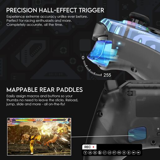 Joypad wireless Fantech WGP15 EOS PRO multiplatform RGB plavi