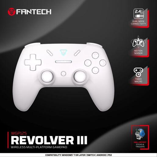 Joypad wireless Fantech WGP12S Revolver III beli