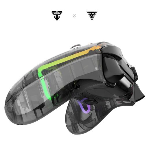 Joypad wireless Fantech WGP14V2 NOVA PRO multiplatform RGB CLEAR crni