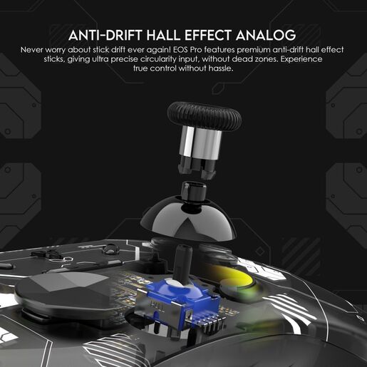 Joypad wireless Fantech WGP15 EOS PRO ORION multiplatform RGB crni