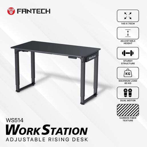 Sto Gaming Fantech WS514 WorkStation crni