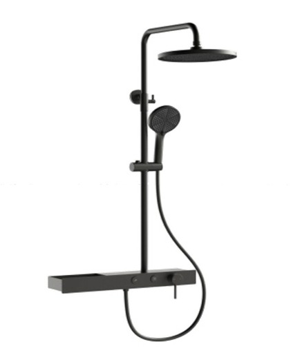 Flusso Slavina sa Usponskim Tušem 814 Onyx 124068