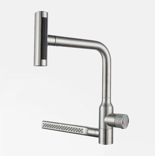 Flusso Slavina za Sudoperu sa Izvačućim Tušem 742 Diamond 124071