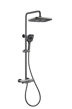 Flusso Slavina sa Usponskim Tušem 802 Onyx 124066