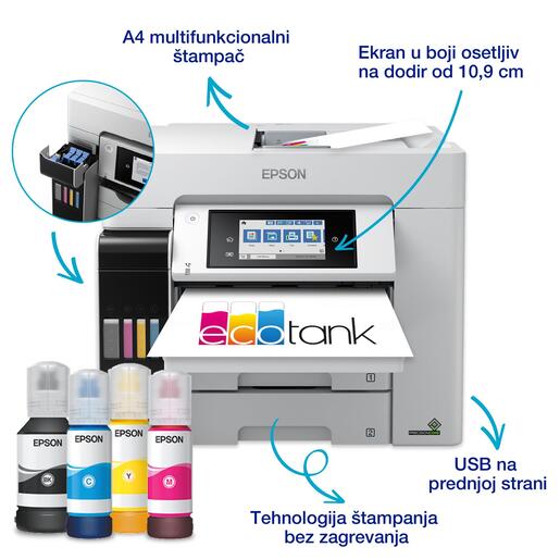 EPSON L6580 EcoTank PRO multifunkcijski inkjet uređaj