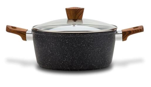 Nava šerpa aluminijumska "nature" 24 cm