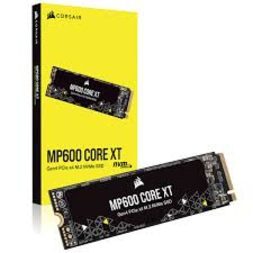 SSD M.2 NVMe Corsair 4TB MP600 CORE XT Gen4x4 4400/5000MBs CSSD-F4000GBMP600CXT