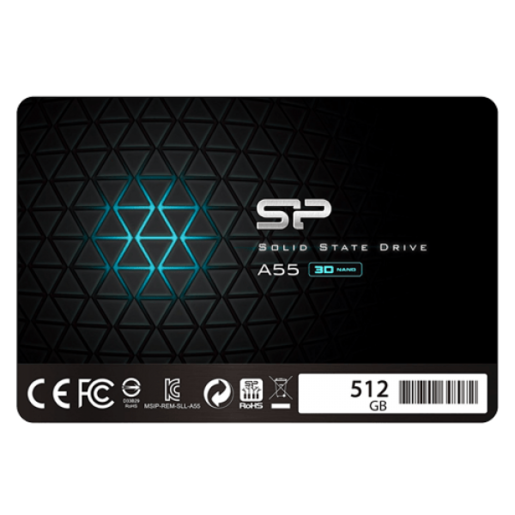 SSD 2.5" SATA SiliconPower A55 512GB, SP512GBSS3A55S25
