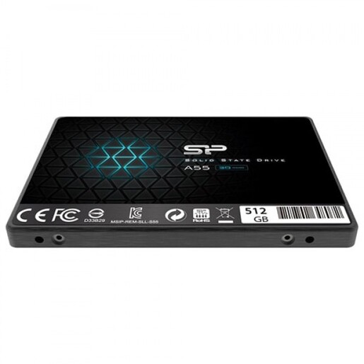 SSD 2.5" SATA SiliconPower A55 512GB, SP512GBSS3A55S25