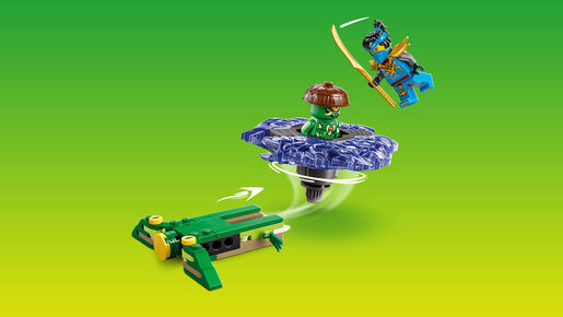 LEGO Nia protiv elementarnog čudovišnog spinera 71849