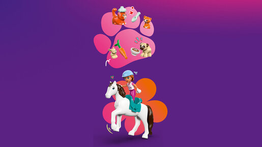 LEGO Veterinarska klinika 42696