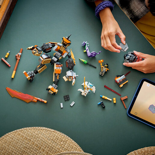 LEGO Kolov mek za misije i zmaj Zejn 71854