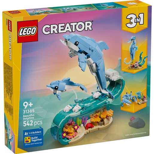 LEGO Morske životinje: Lepi delfini 31385