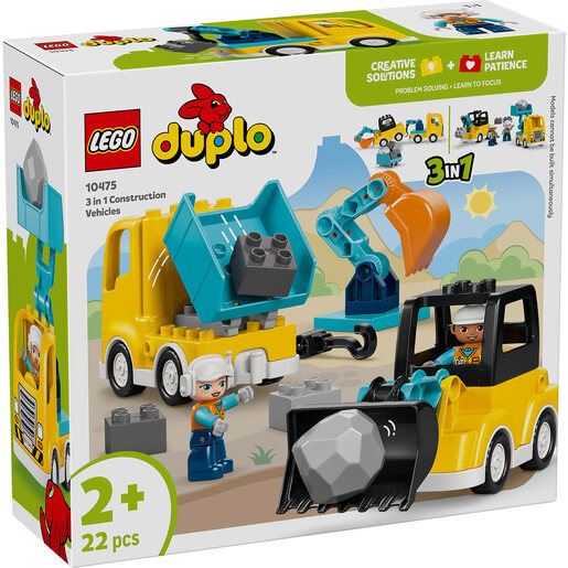 LEGO 3 u 1 Građevinska vozila 10475