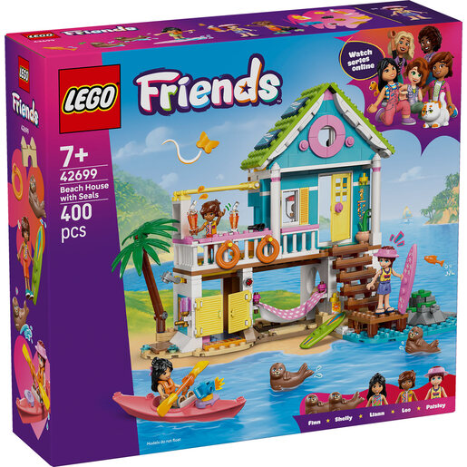LEGO Kuća na plaži sa fokama 42699