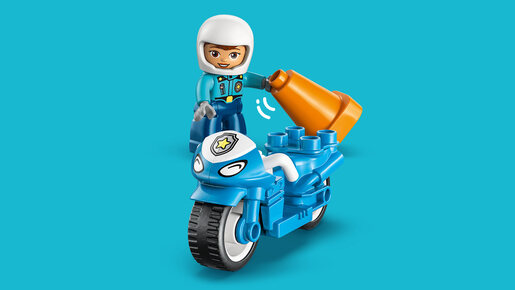 LEGO Plavi policijski motocikl 10471