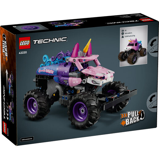 LEGO Monster Jam™ Sparkle Smash™ na povlačenje 42220