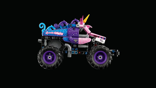 LEGO Monster Jam™ Sparkle Smash™ na povlačenje 42220