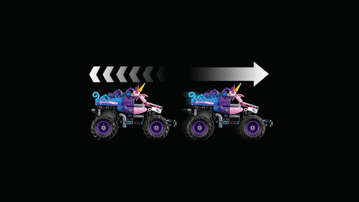 LEGO Monster Jam™ Sparkle Smash™ na povlačenje 42220