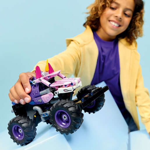 LEGO Monster Jam™ Sparkle Smash™ na povlačenje 42220