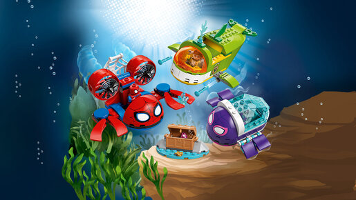 LEGO Spajdi: Podvodna vozila 11207