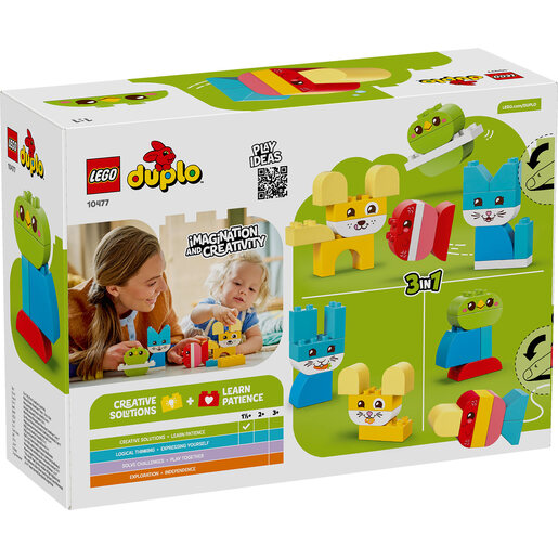 LEGO 3 u 1 Moji prvi kreativni slatki kućni ljubimci 10477