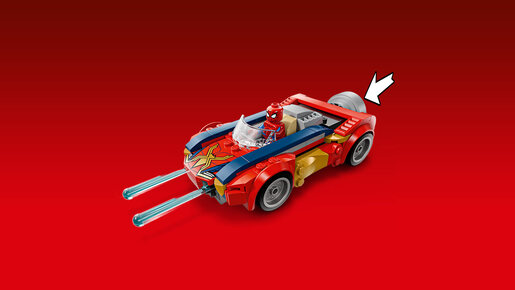 LEGO Spajdermenov auto protiv venomizovanog Vulverina 76336